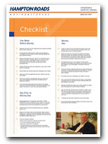 Moving Checklist, Page 2